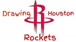 How to draw the logo of Houston Rockets