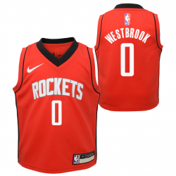 Child Houston Rockets Nike Russell Westbrook 2019 Icon Edition Replica  Jersey