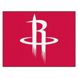 FANMATS NBA - Houston Rockets Red 2 ft. 9 in. x 3 ft. 6 in. Indoor All Star  Mat Area Rug