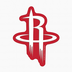 Amazon.com : NBA Houston Rockets Logo on the Go Go : Sports ...