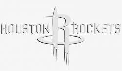 Houston Rockets Logo Black And White - Calligraphy - Free ...