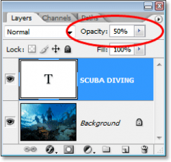 Add Transparent Type To An Image - Photoshop Tutorial