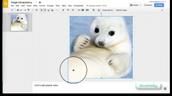 Google Slides Creating Transparent Background