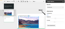 How to Add Pictures and Backgrounds in Google Drive Slides