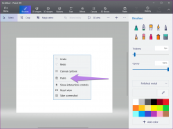 How to Make Background Transparent in Paint 3D