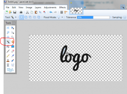Removing Background color in Paint.net - Super User