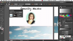 Adobe Illustrator CS6 Tutorial | Opacity Masks | InfiniteSkills