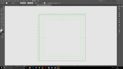 Remove guides and transparent background from an Illustrator ...