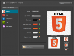 Create HTML5/CS5 Icons, Logos & Star Badges With Icon ...