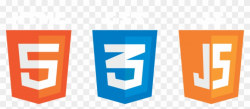 Html, Css And Javascript Logo - Html5 Css3 Js Logo, HD Png ...