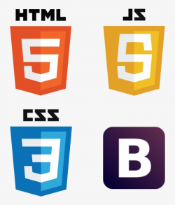 Vector Javascript Html5 Css3 Transparent - Html Css Js Svg ...