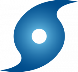 hurricane | Blue Hurricane Weather Symbol - Free Clip Art ...