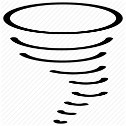 Tornado Cartoon clipart - Thunderstorm, White, Black ...
