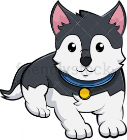 Adorable Husky Puppy | Puppy clipart, Cute husky, Husky puppy