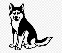 Clipart - Siberian Husky Clip Art - Png Download (#1572684 ...