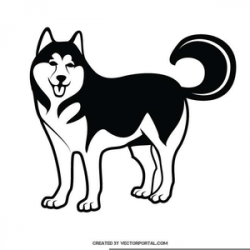 Alaskan Husky Clipart | Free Images at Clker.com - vector ...