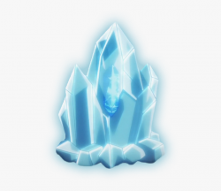 Crystals Clipart Ice Crystal - Blue Ice Crystals Png ...