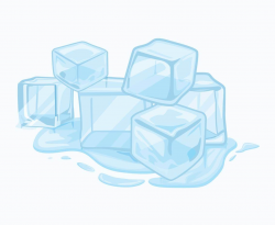 Melting Ice Cubes Clipart Vector Vector Art & Graphics ...