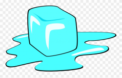 Ice Cube Drawing - Melting Ice Cube Clip Art - Png Download ...