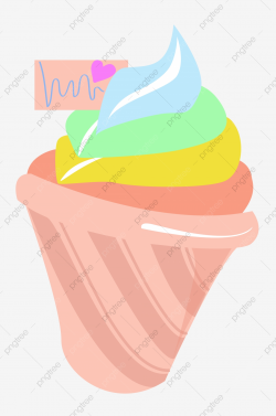 Rainbow Ice Cream Snacks, Snacks, Ice Cream, Rainbow PNG ...