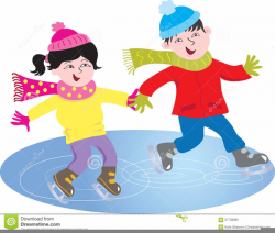 Kids Ice Skating Clipart | Free Images at Clker.com - vector ...