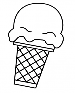 Ice Cream Cone Clip Art Black And White Clipart Panda Free Clipart ...