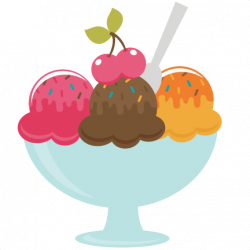 Bowl Of Ice Cream SVG file for scrapbooking free svgs free svg files ...