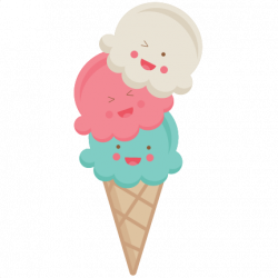 Freebie of the Day! Happy Ice Cream Cone Model/SKU ...