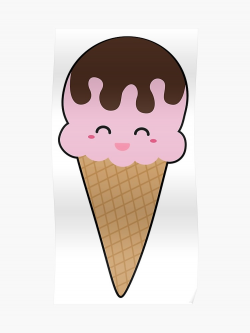 Kawaii Ice Cream | Poster