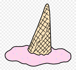 Icecream Ice Cream Melt Cone Sprinkles Summer Summervib - Overlays ...