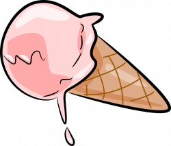 Ice cream black and white melting ice cream cone clipart black and ...