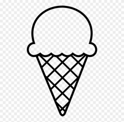 Jpg Transparent Huge Freebie Download Graphic - Ice Cream Black And ...