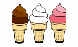 Ice Cream Clipart Simple - Ice Cream Clipart Black And White ...