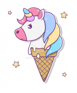 Unicorn ice cream by Xdrake10 on DeviantArt