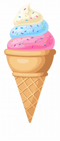 Ice Cream Cone Png Clip Art - Clip Art Ice Cream In A Cone ...