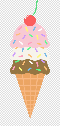 Ice cream cone Sundae , Ice transparent background PNG ...