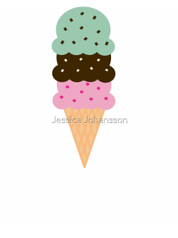 Triple Scoop Ice Cream Cone | Baby One-Piece