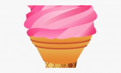 Waffle Cone Clipart Cake - Strawberry Corn Ice Cream ...