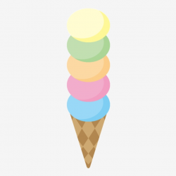 Rainbow Color Ice Cream Ball, Ice Cream Ball, Icy, Color PNG ...