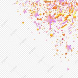 Abstract Colorful Explosion Of Confetti Vector Isolated On A ...