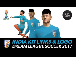India Kit links & Logo for Dream League Soccer 2017 - YouTube