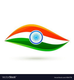 Simple indian flag style design