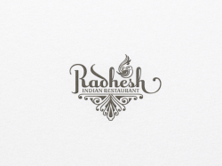Radhesh« Indian Restaurant ... | Restaurant logo design ...