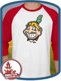 Caucasians” T-Shirts That Parody Indians\' Chief Wahoo Logo ...