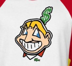 Caucasians” T-Shirts That Parody Indians\' Chief Wahoo Logo ...