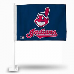 Details about Cleveland Indians Logo 2-sided Car Flag w/Pole Banner Auto  Truck Baseball