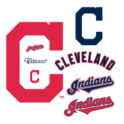 Cleveland Indians: Logo - Giant Officially Licensed MLB Removable Wall Decal
