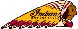 Old school indian moto logo | Vintage indian motorcycles ...