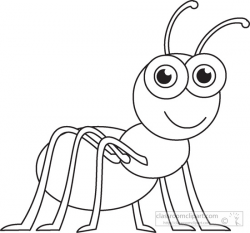 Black and white insect clipart - WikiClipArt