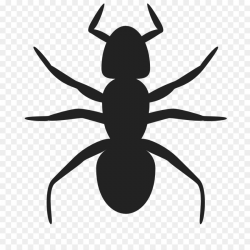 Ant Cartoon clipart - Silhouette, Graphics, Illustration ...